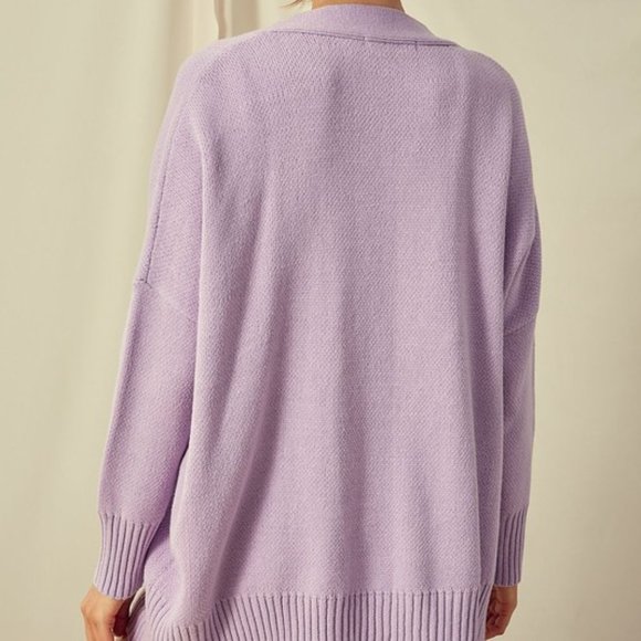 ❤️HP Lavender Oversized Cardigan - Picture 7 of 10